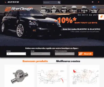 Stef-Design.com(STEF DESIGN le specialiste de la piéce SUBARU sur internet) Screenshot