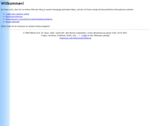 Stefan-Ihli.de(Willkommen) Screenshot