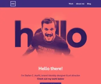 Stefanasafti.com(Brand Identity Designer) Screenshot