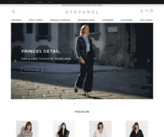 Stefanel.com(Clothing for women) Screenshot