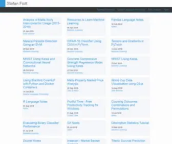 Stefanfiott.com(Stefan Fiott) Screenshot
