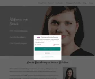 Stefanievonbrueck.de(Stefanie von Brück) Screenshot