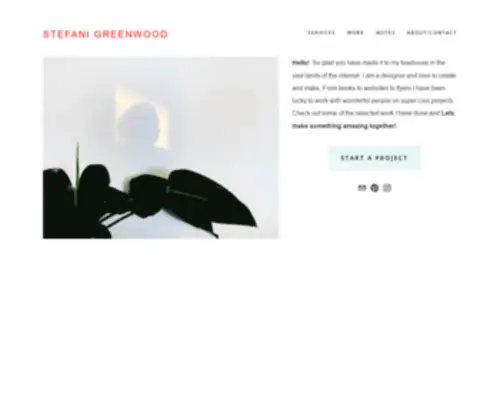 Stefanigreenwood.com(STEFANI GREENWOOD) Screenshot