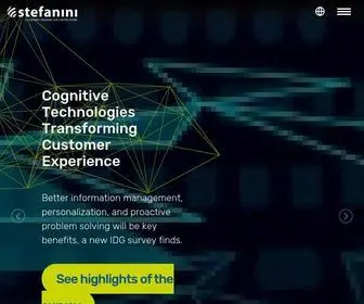 Stefanini.com(Global Digital AI and IT Solutions For A Better Future) Screenshot