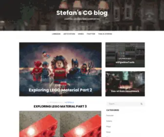 Stefanmuller.com(Lighting, lookdev and compositing) Screenshot