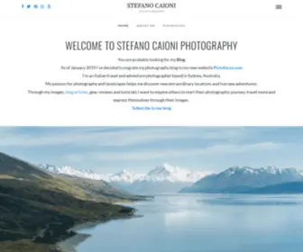 Stefanocaioni.com(Stefano Caioni Photography) Screenshot