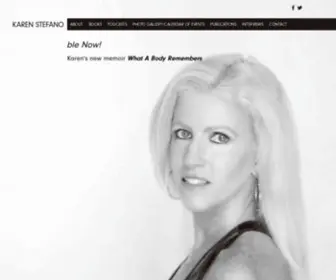 Stefanokaren.com(Karen Stefano) Screenshot