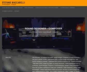 Stefanomaccarelli.com(STEFANO MACCARELLI AWARD WINNING) Screenshot