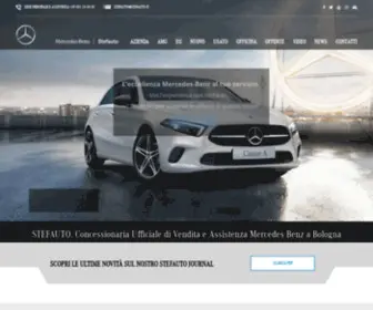 Stefauto.it(Concessionaria ufficiale Mercedes Benz a Bologna e Provincia) Screenshot