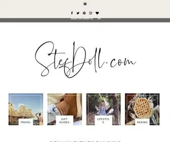 Stefdoll.com(A travel and lifestyle blog) Screenshot