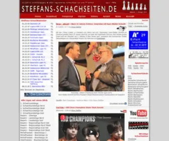 Steffans-Schachseiten.de(Steffans Schachseiten) Screenshot
