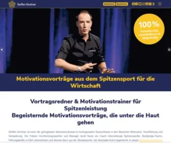 Steffenkirchner.de(Motivationstrainer & Vortragsredner für Spitzenleistung) Screenshot