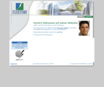 Steffens-Consulting.net(Steffens Consulting) Screenshot