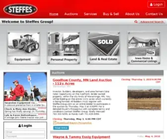 Steffesgroup.com(Steffes Group) Screenshot