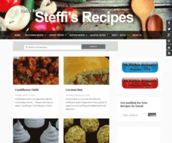 Steffisrecipes.com(Steffi's Recipes) Screenshot