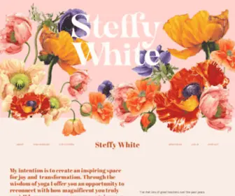 Steffywhiteyoga.com(Steffy White Yoga) Screenshot