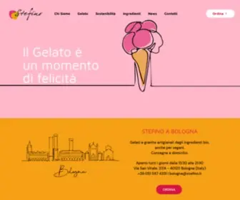 Stefino.it(Il Gelato è un momento di felicità) Screenshot