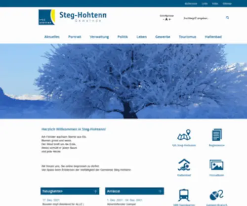 Steg.ch(Steg-Hohtenn Online) Screenshot