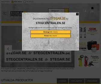 Stegar.se(By Stegcentralen Startsida) Screenshot