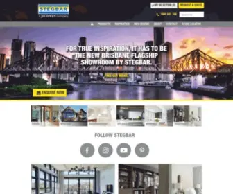 Stegbar.com.au(Doors, Windows, Showerscreens, Wardrobes, Splashbacks) Screenshot