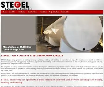 Stegel.co.za(STEGEL Engineering) Screenshot