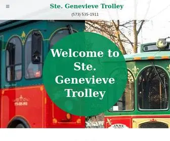 Stegentrolleyllc.com(Genevieve Trolley) Screenshot