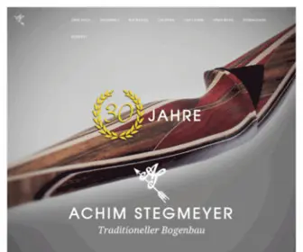 Stegmeyer-Bogenbau.de(Stegmeyer Bogenbau) Screenshot
