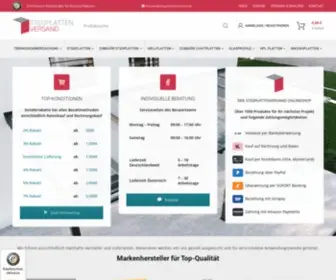 Stegplattenversand.de(S&V®) Screenshot