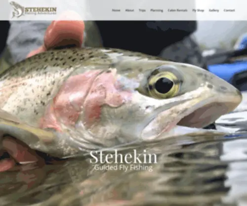 Stehekinfishingadventures.com(Stehekin Fishing Adventures) Screenshot