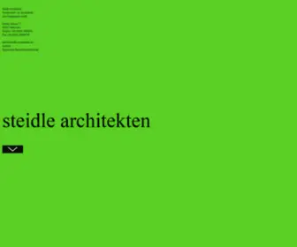 Steidle-Architekten.de(Steidle Architekten) Screenshot