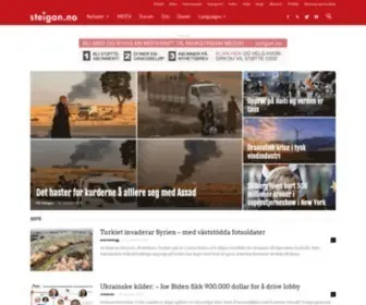 Steigan.no(Forside) Screenshot