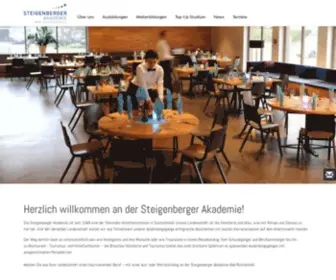 Steigenberger-Akademie.de(Steigenberger Akademie) Screenshot