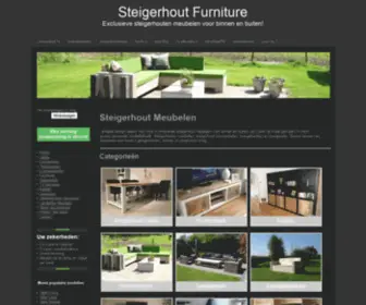 Steigerhout-Furniture.nl(Steigerhout Furniture) Screenshot