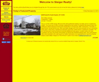 Steigerrealty.com(Steiger Realty) Screenshot