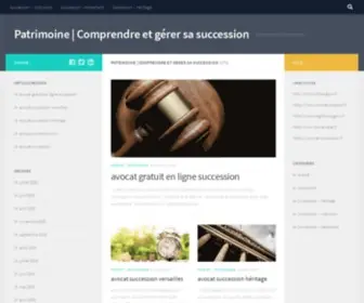 Steiglaw.com(Comprendre et gérer sa succession) Screenshot