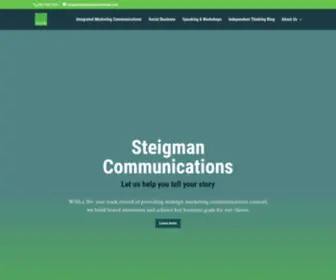 Steigmancommunications.com(Steigman Communications) Screenshot