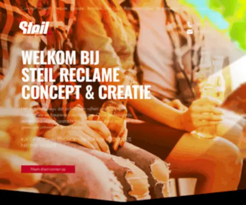 Steilontwerp.nl(Reclamebureau Zwolle) Screenshot