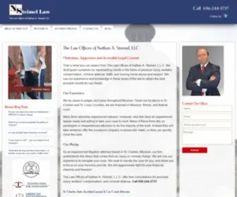 Steimel-Law.com(Personal Injury Lawyer) Screenshot