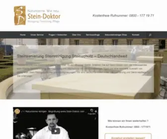 Stein-Doktor.com(Steinsanierung & Steinreinigung) Screenshot