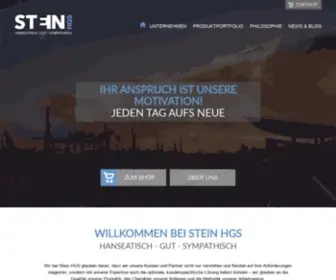 Stein-HGS.de(Herzlich willkommen) Screenshot