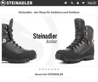 Steinadler.com(Shop für Einsatz und Abenteuer) Screenshot
