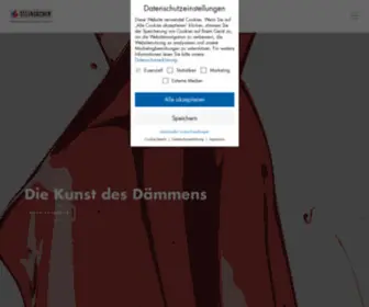 Steinbacher.at(Steinbacher Dämmstoffe) Screenshot