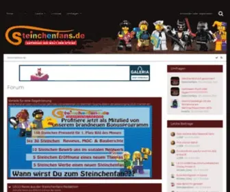 Steinchenfans.de(Forum) Screenshot