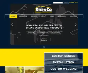 Steincoindustrial.com(Unistrut Fiberglass Framing) Screenshot