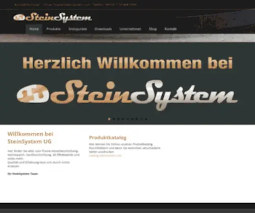 Steindesign-Deluxe.com(SteinDesign Deluxe GmbH) Screenshot