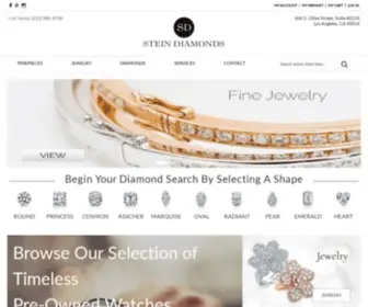 Steindiamonds.com(Stein Diamonds Luxury Watches) Screenshot