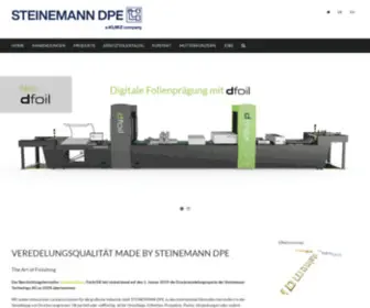 Steinemann-Dpe.com(A KURZ company) Screenshot