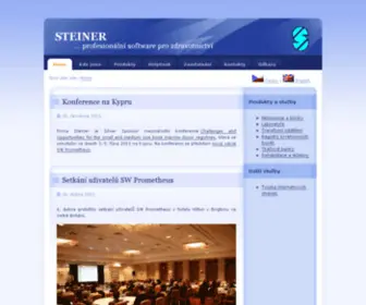 Steiner.cz(Steiner, s.r.o. - software pro zdravotnictví) Screenshot