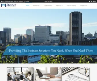 Steinerbusinesssolutions.com(Small Business Accounting & Consulting Services) Screenshot