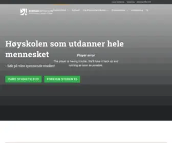 Steinerhoyskolen.no(Høyskolen) Screenshot